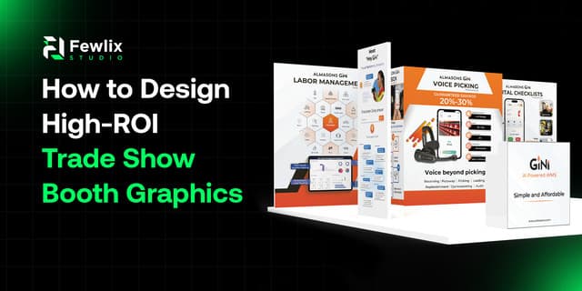 How to Design High-ROI Trade Show Booth Graphics