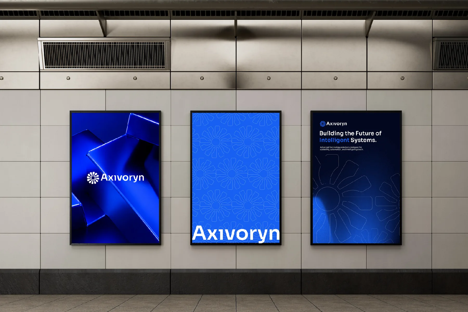 Axivoryn Brand Identity and Logo Design for a Software Company, slide 12