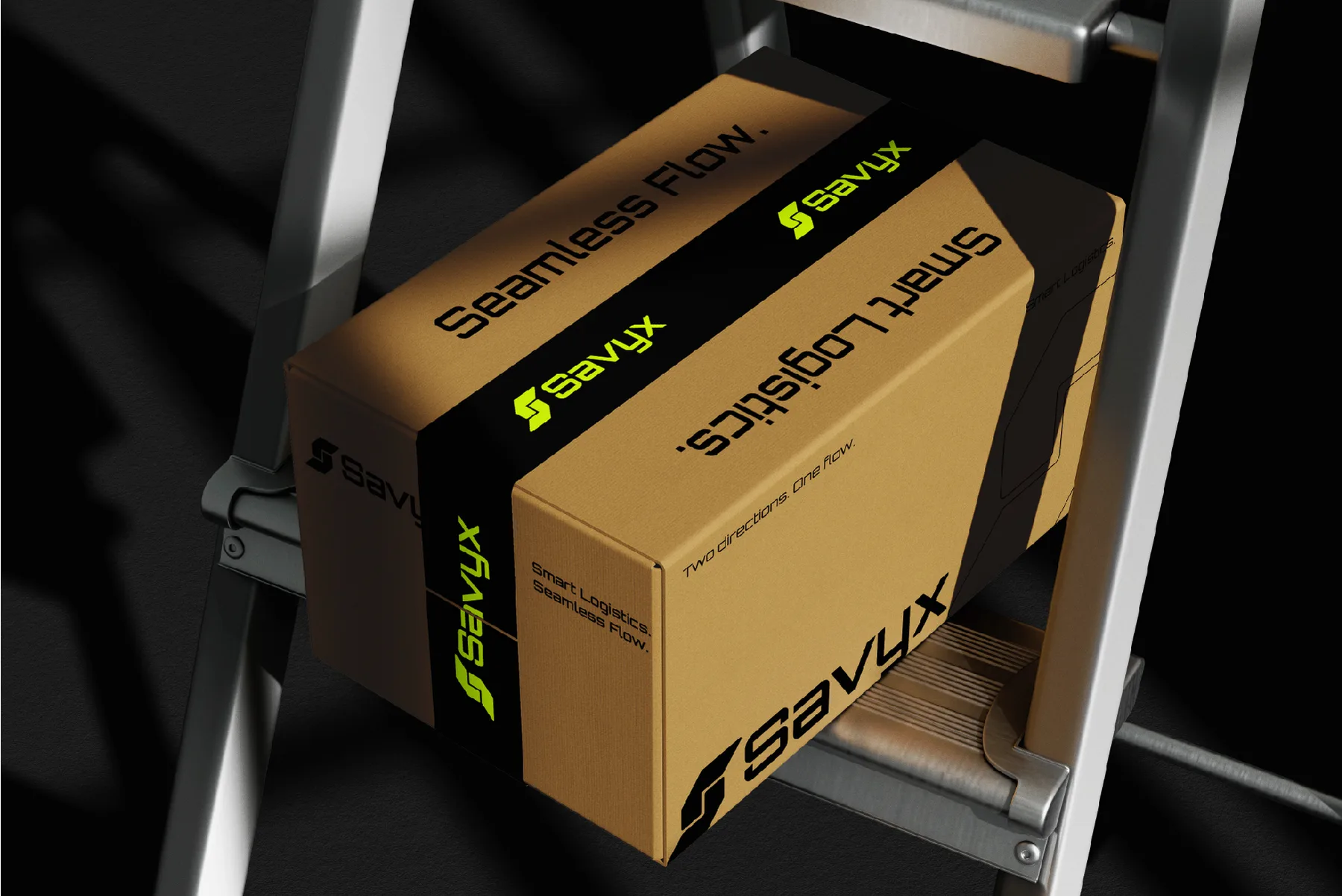 Savyx Logo Design and Brand Identity for a Logistics Company, slide 2