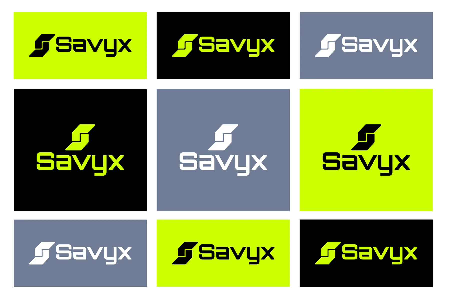 Savyx Logo Design and Brand Identity for a Logistics Company, slide 5