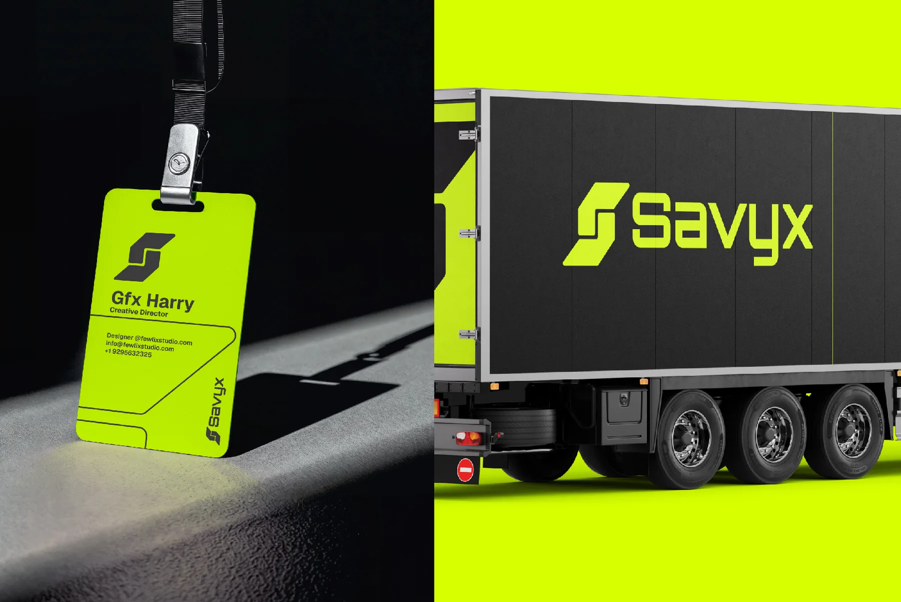 Savyx Logo Design and Brand Identity for a Logistics Company, slide 9